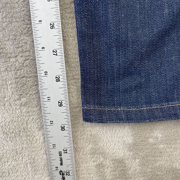 Dolce & Gabbana D&G Jeans Women 24 Blue Cute Slim Straight Back Logo Designer‎ - Picture 11 of 15